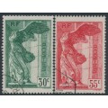 FRANCE - 1937 National Museum set of 2, used – Michel # 359-360 FRANCE - 1937 National Museum set of 2, used – Michel # 359-360