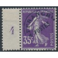 FRANCE - 1922 35c violet Semeuse, pre-cancel, MNH – Michel # 121Vc FRANCE - 1922 35c violet Semeuse, pre-cancel, MNH – Michel # 121Vc