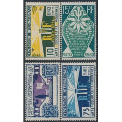 FRANCE - 1925 10c to 75c Modern Art set of 4, MNH – Michel # 177-180