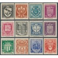 FRANCE - 1941 Coats of Arms set of 12, MNH – Michel # 538-549 FRANCE - 1941 Coats of Arms set of 12, MNH – Michel # 538-549