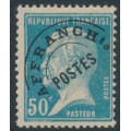 FRANCE - 1927 50c blue Pasteur pre-cancel, MH – Michel # 157V FRANCE - 1927 50c blue Pasteur pre-cancel, MH – Michel # 157V