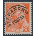 FRANCE - 1939 60c red-orange Mercury, pre-cancel, MH – Michel # 387V FRANCE - 1939 60c red-orange Mercury, pre-cancel, MH – Michel # 387V
