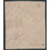 FRANCE - 1853 1Fr carmine Napoléon, imperforate, used – Michel # 17a
