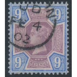 GREAT BRITAIN - 1887 9d dull purple/blue QV Jubilee, used – SG # 209