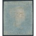 GREAT BRITAIN - 1849 2d blue QV, imperf., plate 4, check letters II, used – SG # 14