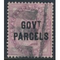GREAT BRITAIN - 1897 1d lilac QV o/p GOVT PARCELS, used – SG # O69