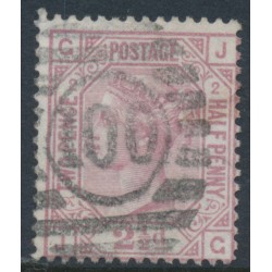 GREAT BRITAIN - 1875 2½d rosy mauve QV, Anchor watermark, plate 2, used – SG # 139