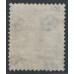 GREAT BRITAIN - 1865 1/- green QV, Emblems watermark, plate 4, used – SG # 101