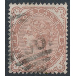 GREAT BRITAIN - 1880 1½d Venetian red QV, Imperial Crown watermark, used – SG # 167