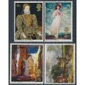 GREAT BRITAIN - 1968 Paintings set of 4, missing phosphor variety, MNH – SG # 771y-774y