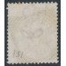 GREAT BRITAIN - 1880 1/- orange-brown QV, Rose watermark, plate 13, used – SG # 151 GREAT BRITAIN - 1880 1/- orange-brown QV, Rose watermark, plate 13, used – SG # 151