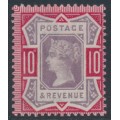 GREAT BRITAIN - 1890 10d dull purple/carmine QV Jubilee, MH – SG # 210 GREAT BRITAIN - 1890 10d dull purple/carmine QV Jubilee, MH – SG # 210