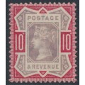 GREAT BRITAIN - 1890 10d dull purple/scarlet QV Jubilee, MH – SG # 210b GREAT BRITAIN - 1890 10d dull purple/scarlet QV Jubilee, MH – SG # 210b