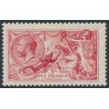 GREAT BRITAIN - 1913 5/- rose-carmine Sea Horses (Waterlow), MH – SG # 401 GREAT BRITAIN - 1913 5/- rose-carmine Sea Horses (Waterlow), MH – SG # 401
