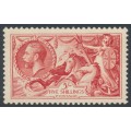 GREAT BRITAIN - 1934 5/- bright rose-red Sea Horses (reengraved), MNH – SG # 451 GREAT BRITAIN - 1934 5/- bright rose-red Sea Horses (reengraved), MNH – SG # 451