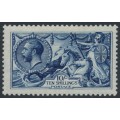 GREAT BRITAIN - 1913 10/- indigo-blue Sea Horses (Waterlow), MH – SG # 402 GREAT BRITAIN - 1913 10/- indigo-blue Sea Horses (Waterlow), MH – SG # 402