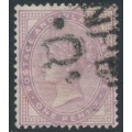 GREAT BRITAIN - 1881 1d lilac QV, 14 corner dots, used – SG # 170 GREAT BRITAIN - 1881 1d lilac QV, 14 corner dots, used – SG # 170