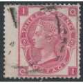 GREAT BRITAIN - 1867 3d rose QV, Spray of Rose watermark, plate 5, used – SG # 103 GREAT BRITAIN - 1867 3d rose QV, Spray of Rose watermark, plate 5, used – SG # 103