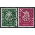 WEST GERMANY / BRD - 1950 Bach Anniversary set of 2, used – Michel # 121-122