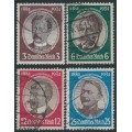 GERMANY - 1934 Colonial Explorers set of 4, used – Michel # 540-543