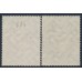 GERMANY - 1939 6+19pf brown Labour Day & overprint, used – Michel # 694+701
