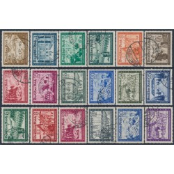 GERMANY - 1941 German Comradeship sets, used – Michel # 702-713 + 773-778