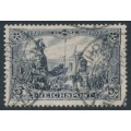 GERMANY - 1900 3Mk deep violet REICHSPOST, type I, used – Michel # 65I