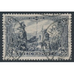 GERMANY - 1900 3Mk deep violet REICHSPOST, type I, used – Michel # 65I