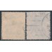 GERMANY - 1915 30pf orange/black Germania, both shades, used – Michel # 89IIx+89IIy GERMANY - 1915 30pf orange/black Germania, both shades, used – Michel # 89IIx+89IIy