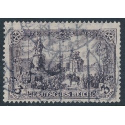GERMANY - 1912 3Mk violet DEUTSCHES REICH, used – Michel # 96AIa