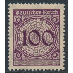 GERMANY - 1923 100pf deep purple Numeral, MNH – Michel # 343