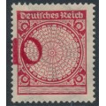 GERMANY - 1923 10pf red Numeral, misplaced ‘10’, MH – Michel # 340