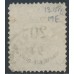 HUNGARY - 1876 20Kr grey Numeral & Letter, perf. 13:11½, used – Michel # 19E