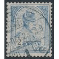 HUNGARY - 1904 2Kr grey-blue/black Emperor, perf. 12:11½, crown watermark, used – Michel # 88A HUNGARY - 1904 2Kr grey-blue/black Emperor, perf. 12:11½, crown watermark, used – Michel # 88A