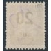 ICELAND - 1922 20aur on 40a purple King Christian IX, used – Facit # 100