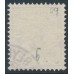 ICELAND - 1900 4a grey Numeral, perf. 12¾, ÞJÓNUSTU, used – Facit # TJ11
