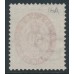 ICELAND - 1892 50a blue/red Numeral, perf. 14:13½, used – Facit # 18