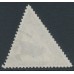 ICELAND - 1930 10aur blue triangle airmail Anniversary of the Althing, used – Facit # 188