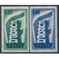 ITALY - 1956 EUROPA set of 2, MNH – Michel # 973-974