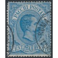 ITALY - 1886 20c blue Parcel Stamp, used – Michel # PM2