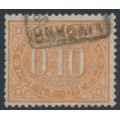 ITALY - 1869 10c brown-orange Postage Due, used – Michel # P2