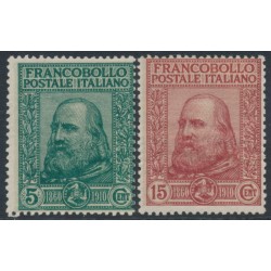 ITALY - 1910 Liberation of Sicily set of 2, MH – Michel # 95-96