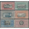 ITALY - 1923 Alessandro Manzoni set of 6, MH – Michel # 188-193 ITALY - 1923 Alessandro Manzoni set of 6, MH – Michel # 188-193