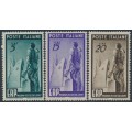 ITALY - 1949 Marshall Plan (ERP) set of 3, MNH – Michel # 774-776