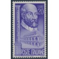 ITALY - 1949 20L violet Andrea Palladio, MNH – Michel # 781