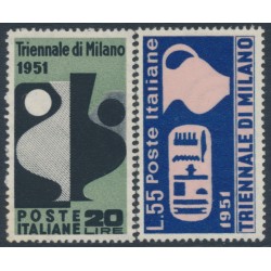 ITALY - 1951 Milan Triennale set of 2, MNH – Michel # 839-840