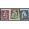 ITALY - 1950 Tobacco Conference set of 3, MNH – Michel # 802-804