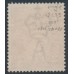 AUSTRALIA - 1924 2d brown KGV, 'spot NW corner' [12L33], used – ACSC # 97A(12)g