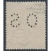 AUSTRALIA - 1918 1½d black-brown KGV, inverted watermark, perf. OS, used – ACSC # 83Aa+b
