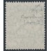 AUSTRALIA - 1926 1d green KGV, SM wmk, p.14, 'flaw under neck' [VII/37], used – ACSC # 80B(4)ha